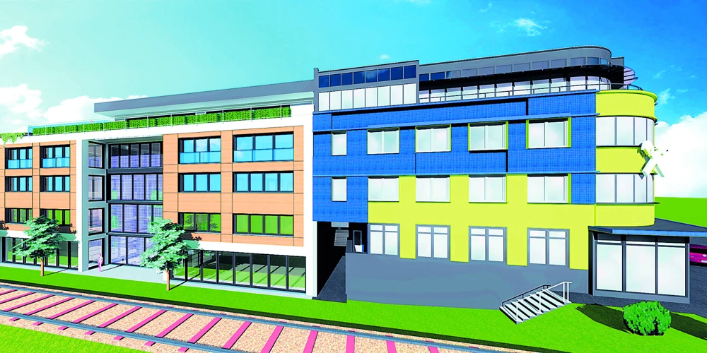 Green Building Raika Wieselburg Cmyk